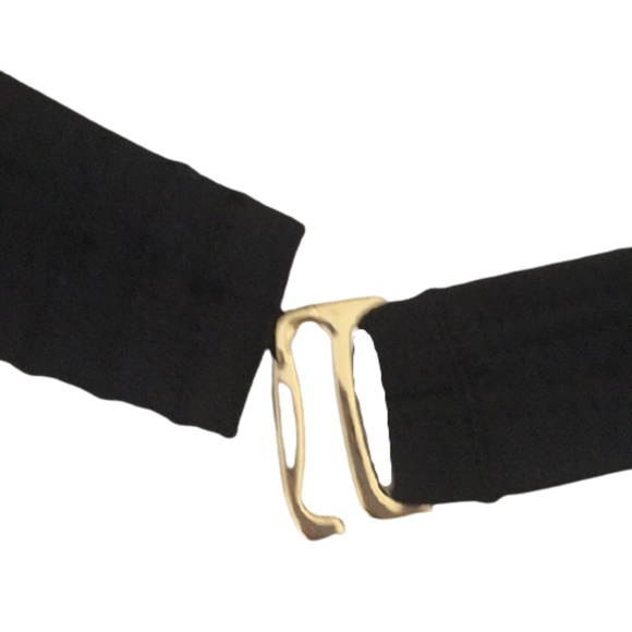 APT.9 Plus Swim Top Halter Bikini Lined Bust Enhancer Black & White Size 2X - Picture 5 of 7